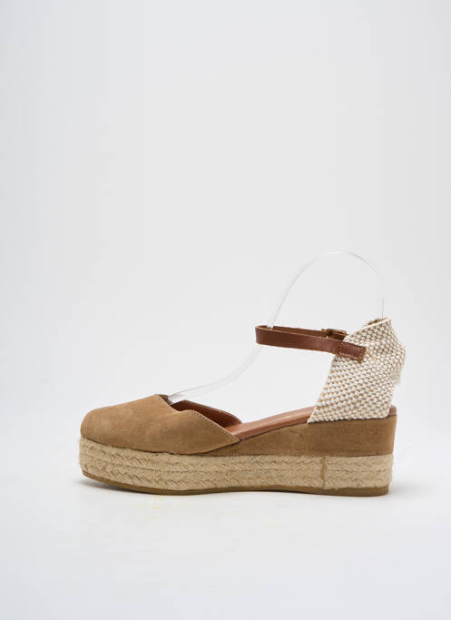 Espadrilles marron LA MAISON DE L'ESPADRILLE pour femme