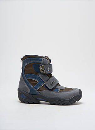 Bottines/boots tissage satiné bout rond gris PRIMIGI garçon