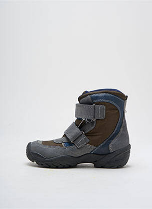 Bottines/boots tissage satiné bout rond gris PRIMIGI garçon