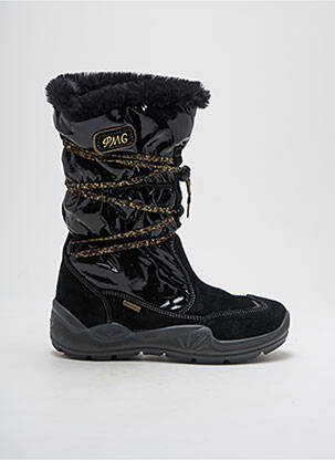 Bottes nubuck bout rond noir PRIMIGI fille