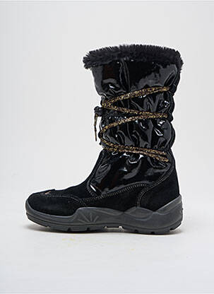 Bottes nubuck bout rond noir PRIMIGI fille