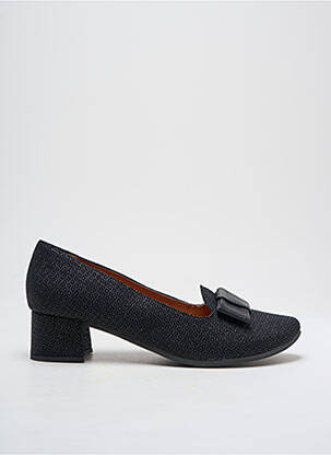 Escarpins tissage satiné talon de 4 à 6cm noir LIBRE COMME L'AIR femme