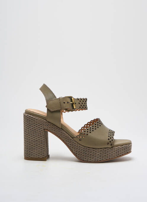 Sandales/Nu pieds vert MINKA DESIGN pour femme