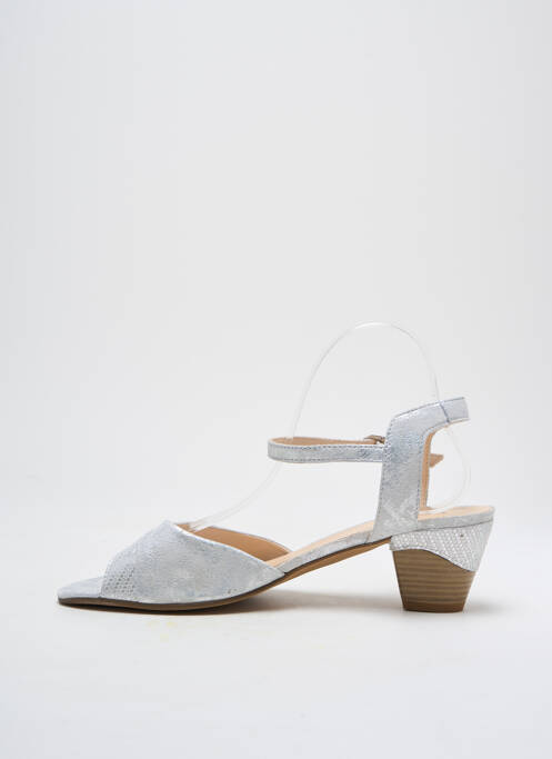 Sandales/Nu pieds argent GEO-REINO pour femme