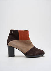 Bottines/Boots orange INEA pour femme seconde vue