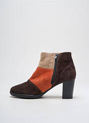 Bottines/Boots orange INEA pour femme seconde vue