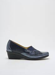Mocassins bleu BOISSY pour femme seconde vue