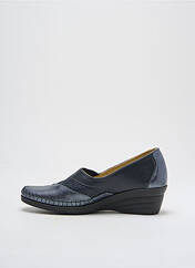 Mocassins bleu BOISSY pour femme seconde vue