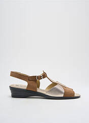 Sandales/Nu pieds or BOISSY pour femme seconde vue