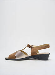 Sandales/Nu pieds or BOISSY pour femme seconde vue