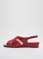 Sandales/Nu pieds rouge BOISSY pour femme seconde vue