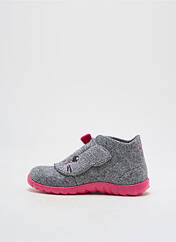 Chaussons/Pantoufles gris SUPERFIT pour fille seconde vue