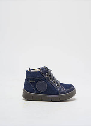 Bottines/boots semelle amovible bout rond bleu SUPERFIT garçon
