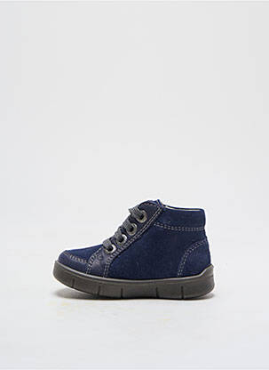 Bottines/boots semelle amovible bout rond bleu SUPERFIT garçon