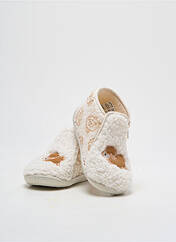Chaussons/Pantoufles beige TOOTI pour enfant seconde vue