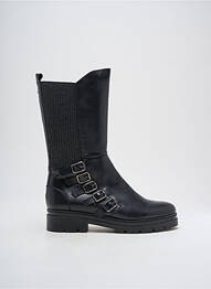 Bottines/boots matière lisse talon plat jusqu'à 3cm noir DANSI femme