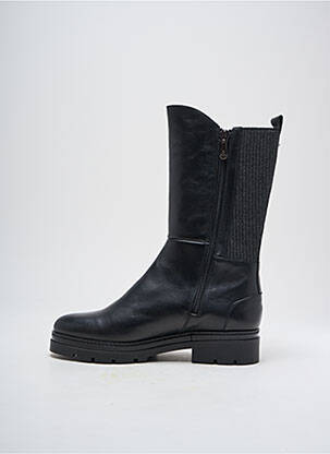 Bottines/boots matière lisse talon plat jusqu'à 3cm noir DANSI femme