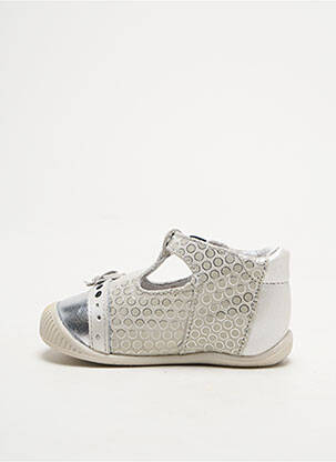 Sandales/nu pieds bout rond bout rond argent BABYBOTTE fille