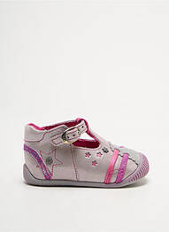 Sandales/nu pieds bout rond bout rond rose BABYBOTTE fille