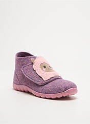 Chaussons/Pantoufles violet SUPERFIT pour fille seconde vue