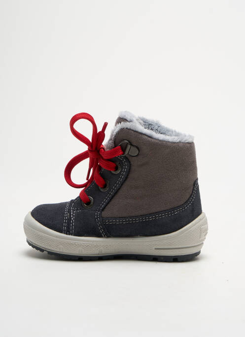 Bottines/boots fermeture lacets bout rond gris SUPERFIT garcon