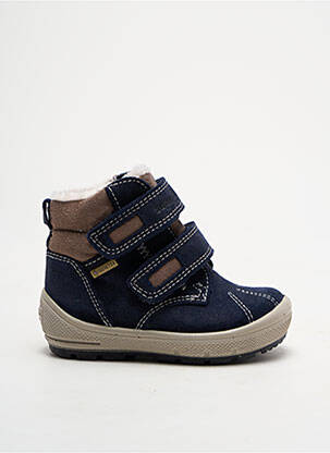 Bottines/boots nubuck bout rond bleu SUPERFIT garcon