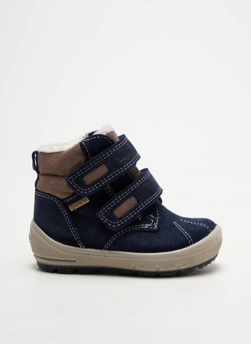 Bottines/boots nubuck bout rond bleu SUPERFIT garcon