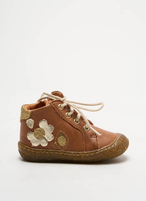 Bottillons marron GBB pour fille