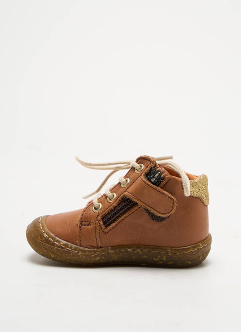 Bottillons marron GBB pour fille