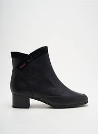 Bottines/boots matière lisse talon de 4 à 6cm noir ARTIKA SOFT femme