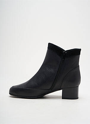 Bottines/boots matière lisse talon de 4 à 6cm noir ARTIKA SOFT femme