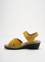 Sandales/Nu pieds jaune ARTIKA SOFT pour femme seconde vue