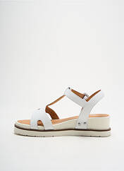 Sandales/Nu pieds blanc FUGITIVE BY FRANCESCO ROSSI pour femme seconde vue