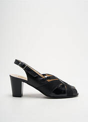Sandales/Nu pieds noir OMBELLE pour femme seconde vue