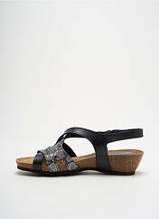 Sandales/Nu pieds noir XAPATAN pour femme seconde vue