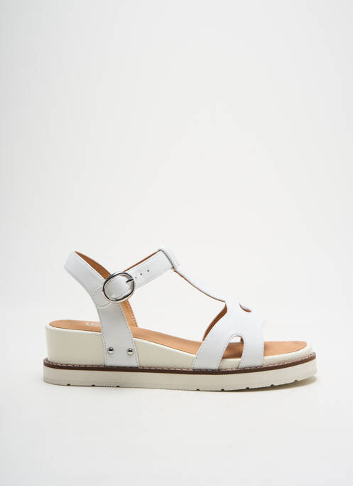 Sandales/Nu pieds blanc FUGITIVE BY FRANCESCO ROSSI pour femme