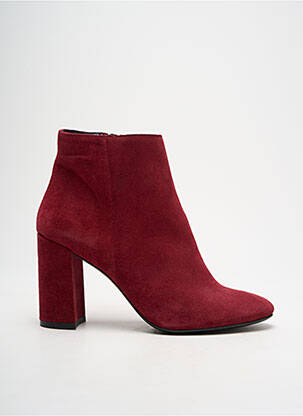 Bottines/boots nubuck talon de 7 à 9cm violet PERSONA femme
