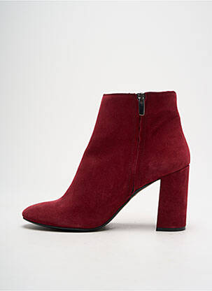 Bottines/boots nubuck talon de 7 à 9cm violet PERSONA femme