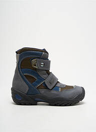 Bottines/boots tissage satiné bout rond vert PRIMIGI garcon