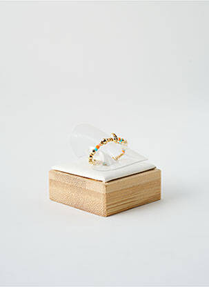 Bague ornement perles or HYPNOCHIC femme