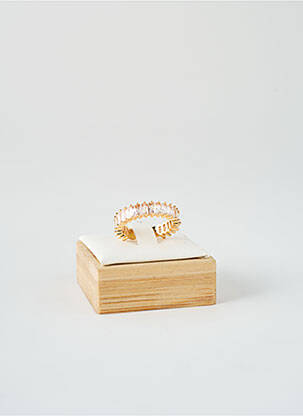 Bague ornement oxyde de zirconium blanc HYPNOCHIC femme