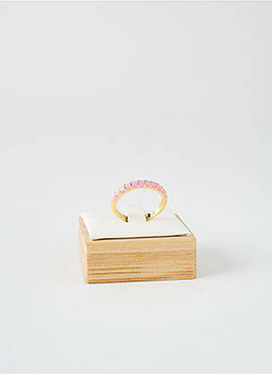 Bague matériaux métal rose HYPNOCHIC femme