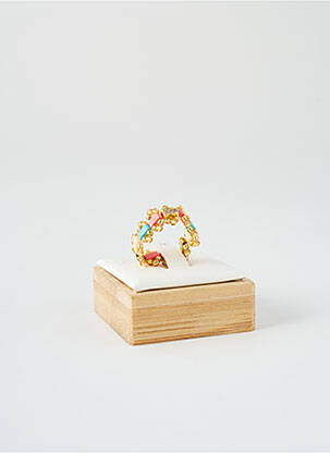 Bague ornement elément pvc rose HYPNOCHIC femme