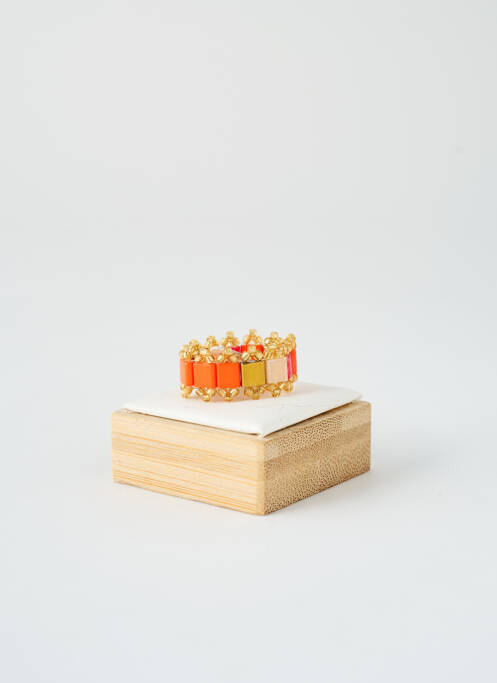 Bague orange HYPNOCHIC pour femme