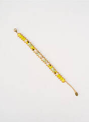 Bracelet jaune HYPNOCHIC pour femme seconde vue