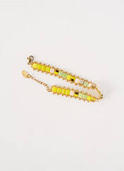 Bracelet jaune HYPNOCHIC pour femme seconde vue