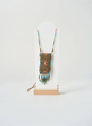 Sautoir ornement perles or HYPNOCHIC femme