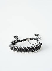 Bracelet noir KIRS DESIGN pour homme seconde vue