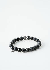 Bracelet noir KIRS DESIGN pour homme seconde vue