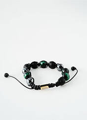 Bracelet noir KIRS DESIGN pour homme seconde vue